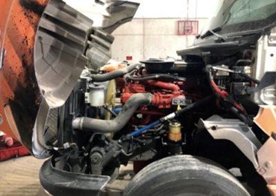 this image shows mobile truck engine repair services in Utica, NY
